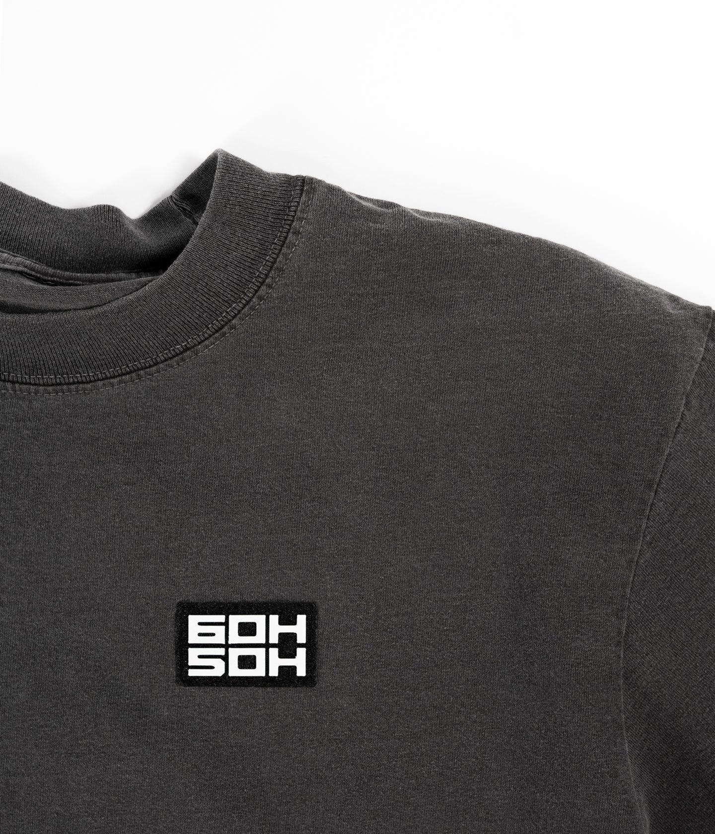 GRAPHITE GARMENT DYED 6OH5OH TEE