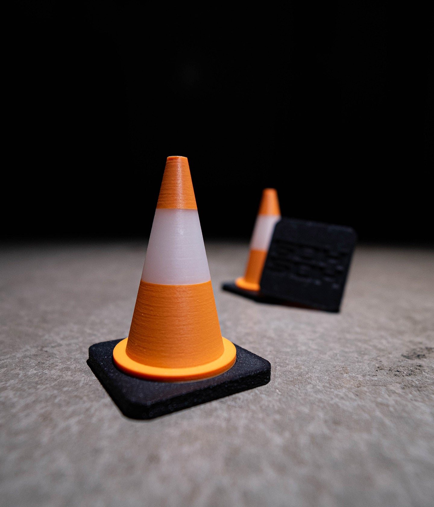 TRAFFIC CONE - GLOW-IN-THE-DARK