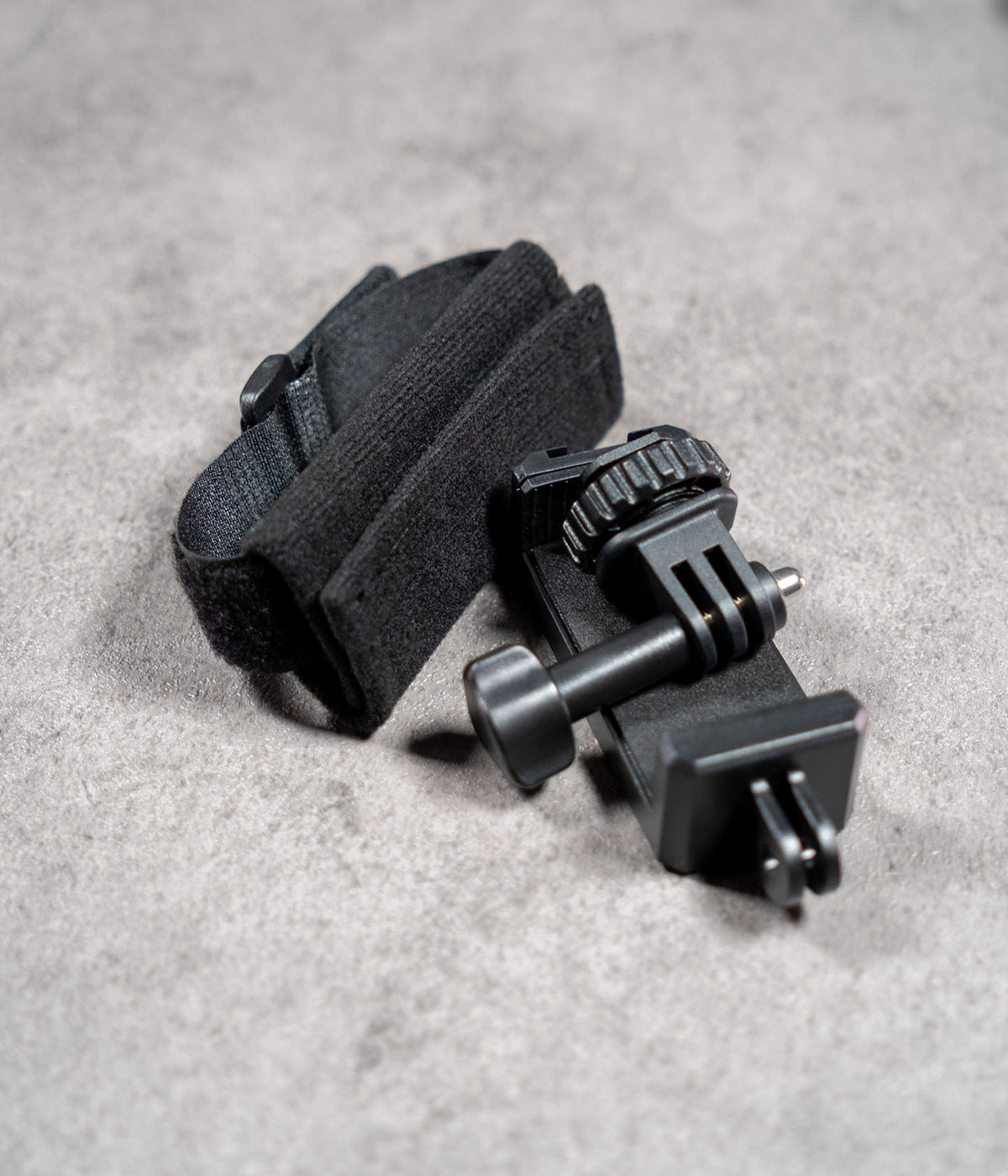 Adjustable hand strap, phone mount and cold shoe adapter included with the Mini 60