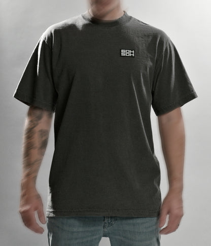 GRAPHITE GARMENT DYED 6OH5OH TEE