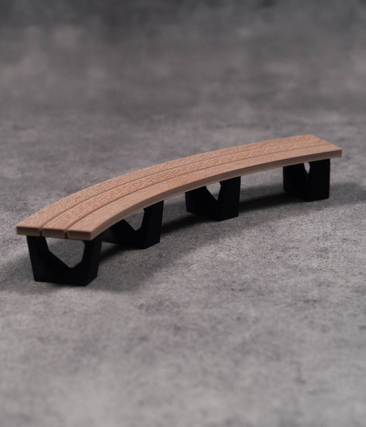 CURVED BENCH