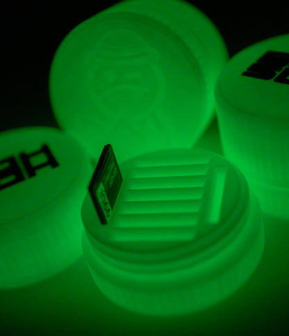 GLOW-IN-THE-DARK SD CARD HOLDER