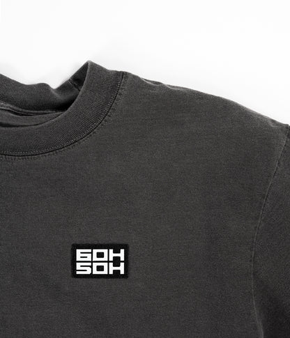 GRAPHITE GARMENT DYED 6OH5OH TEE