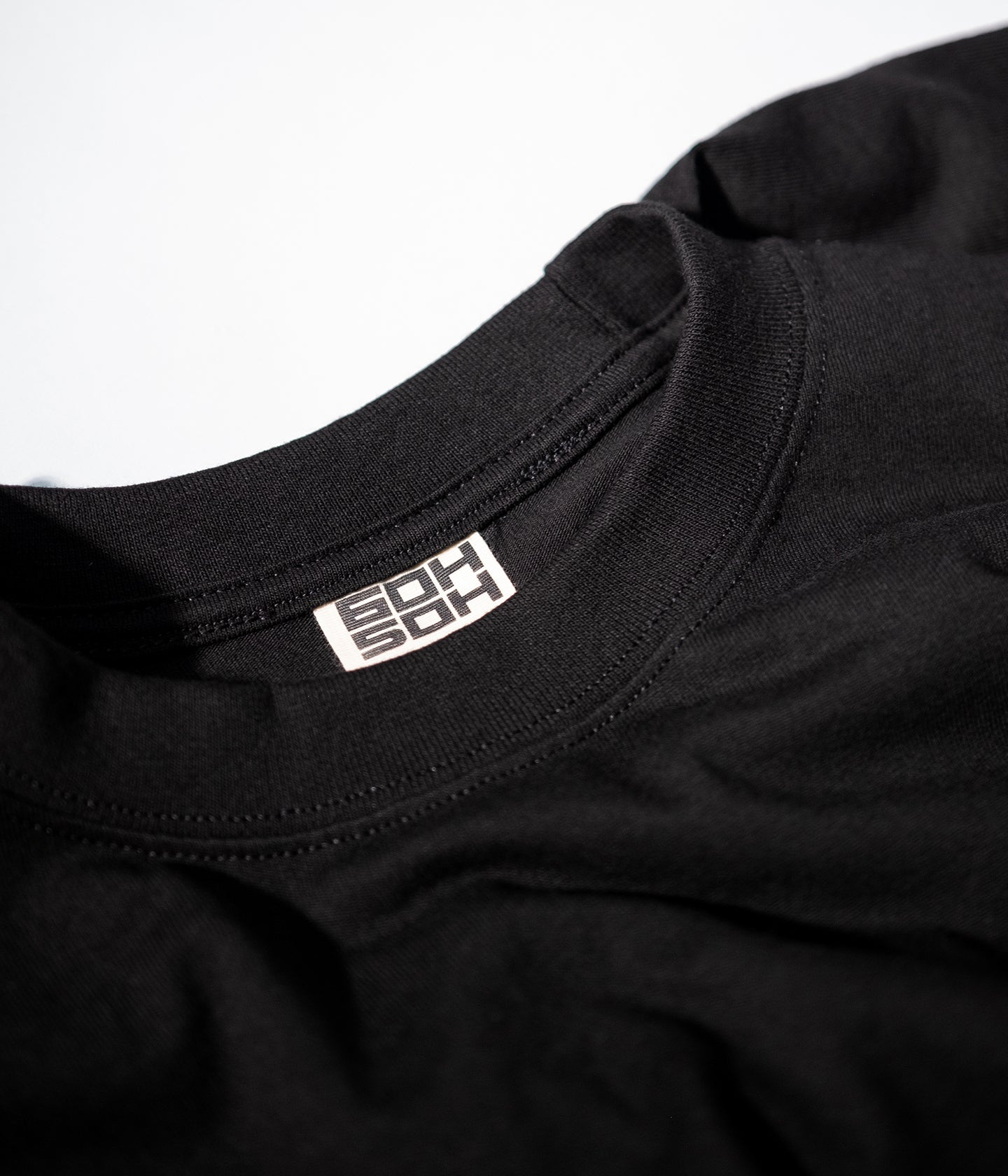 BLACK GARMENT DYED 6OH5OH TEE