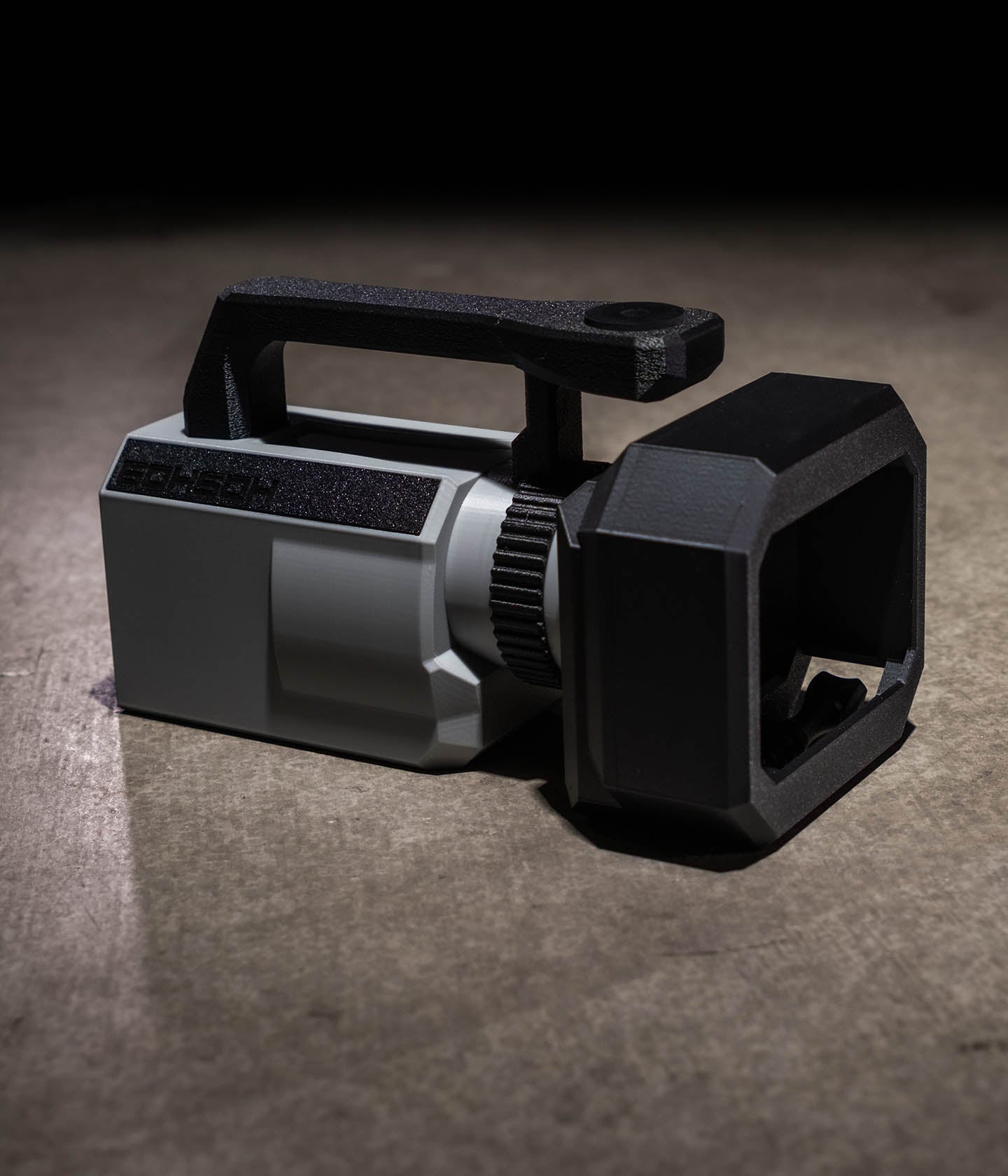 Mini VX™ 3D-printed action camera cage for GoPro, DJI Action and Insta360 — VX1000-style skate filming rig.