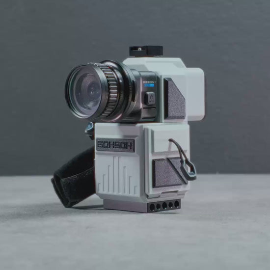 Mini 60 Handycam-style GoPro camera housing product demonstration video